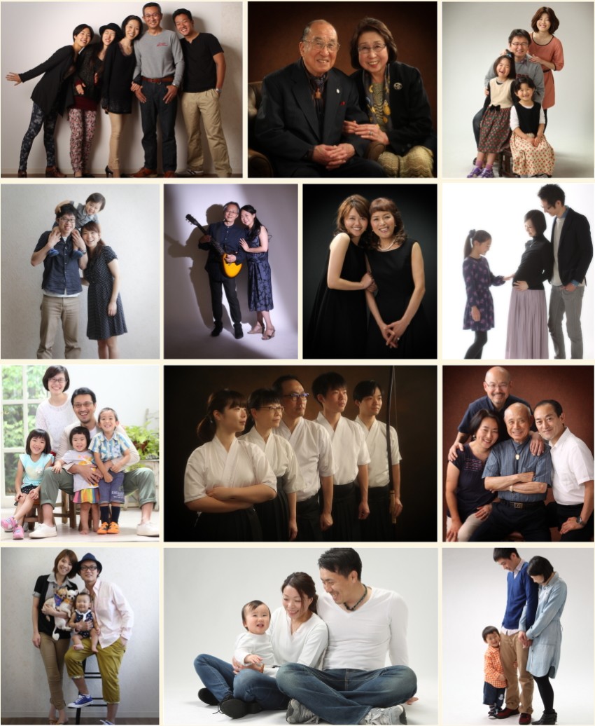 毎年の家族写真｜福岡市東区 はこざき写真館｜フォトスタジオ